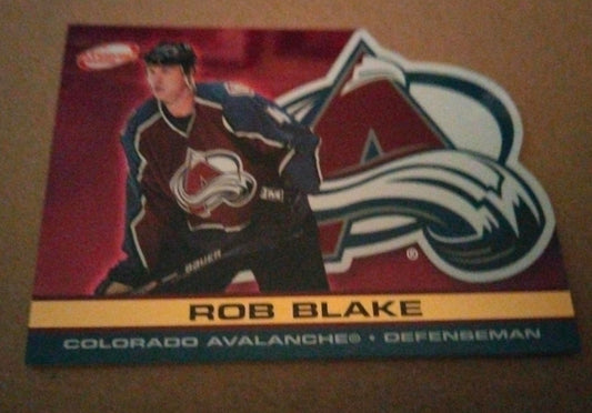 2002-03 Atomic Hockey #22 Rob Blake # 119/200 Colorado Avalanche - NM