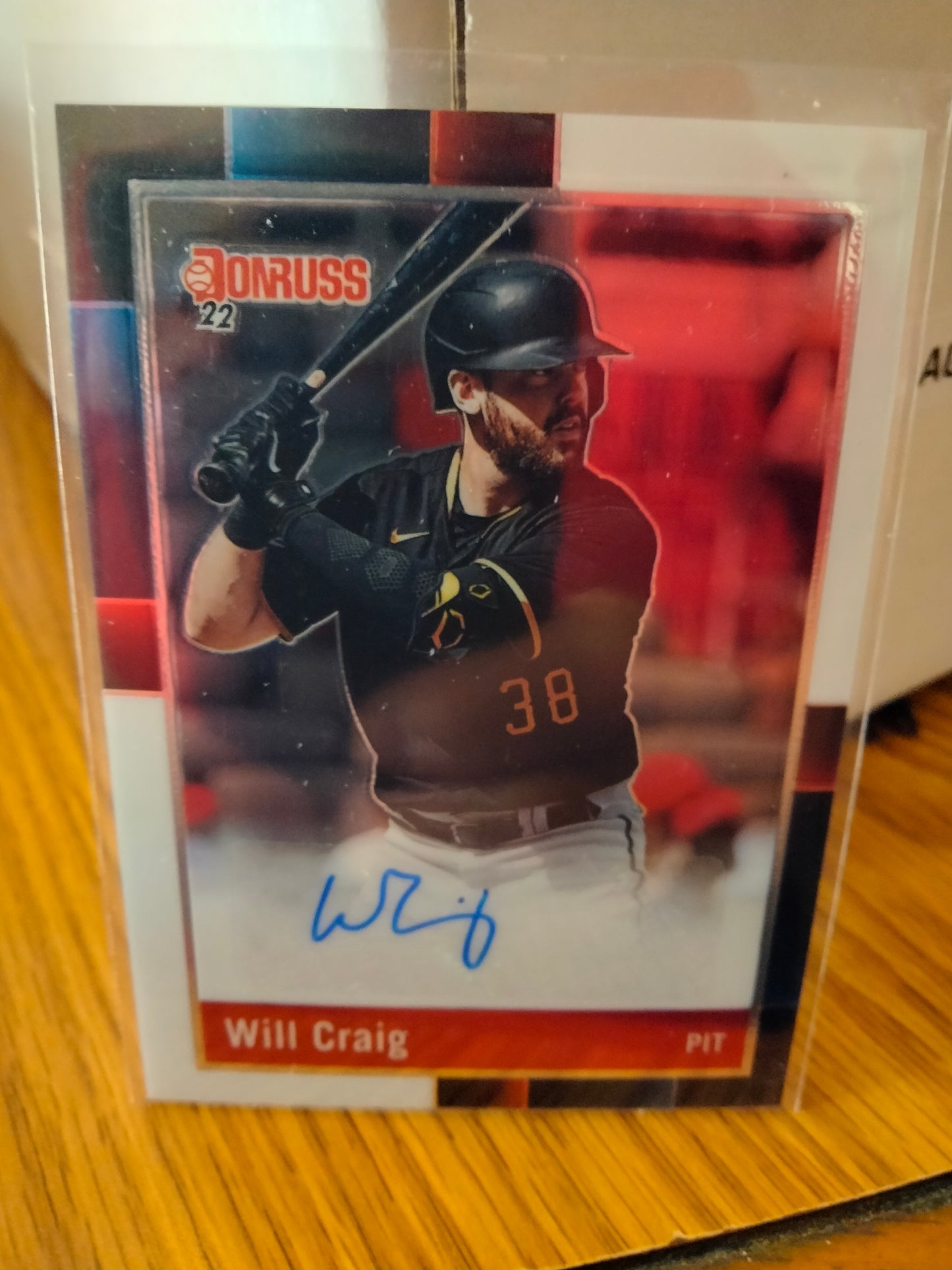 2022 Donruss Optic #R88S-WC Will Craig Pittsburgh Pirates Auto