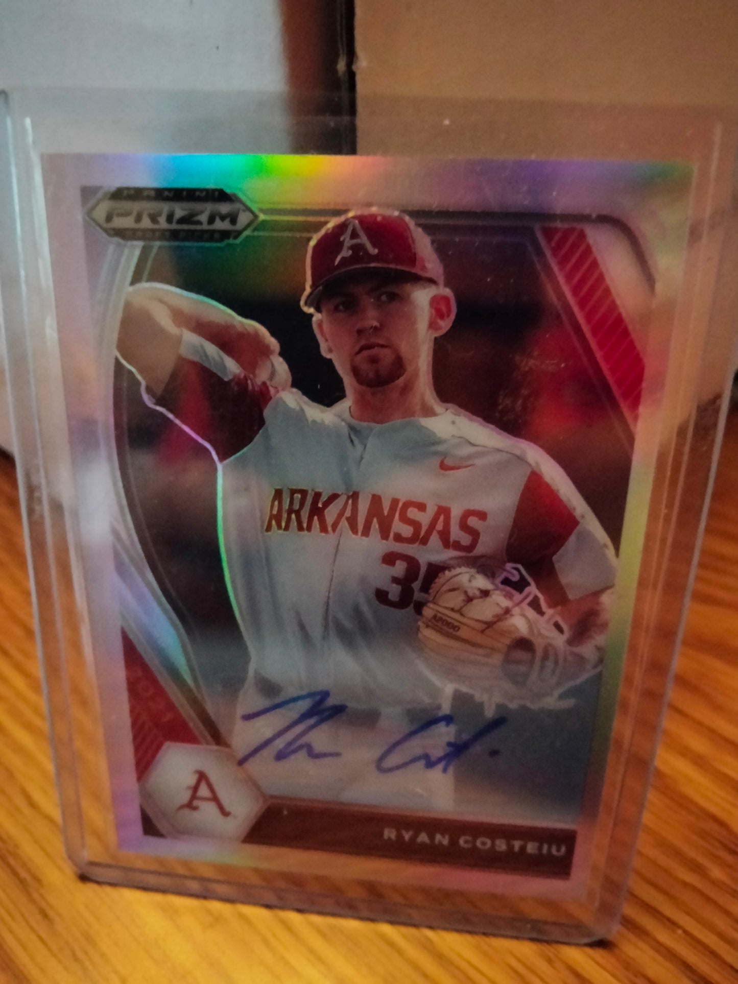 2021 PRIZM DRAFT PICKS SILVER PRIZM AUTO RYAN COSTEIU