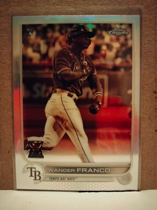 2022 Topps Chrome Wander Franco Sepia Refractor Rookie RC #35