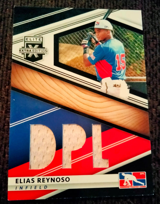 2020 Panini Elite Extra Edition Elias Reynoso Relic #DPM-ER