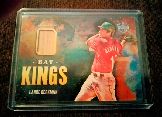 2021 Panini Diamond Kings Lance Berkman Bat Kings BK-LB