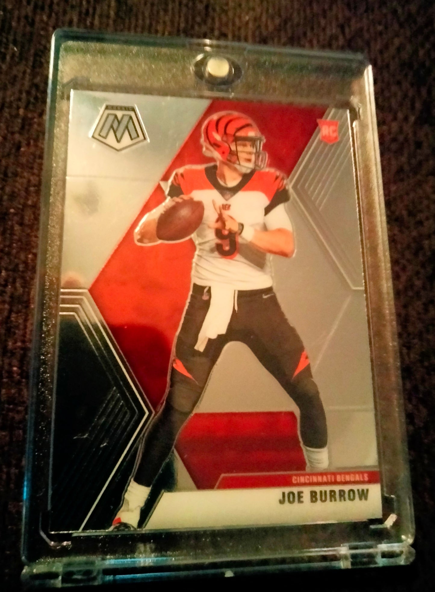 2020 Panini Mosaic Joe Burrow RC #201 Cincinnati Bengals