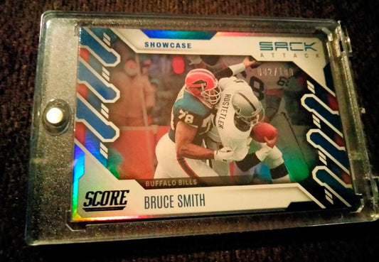 2022 Score - Sack Attack Showcase 082/100  #SA-BS Bruce Smith Bills