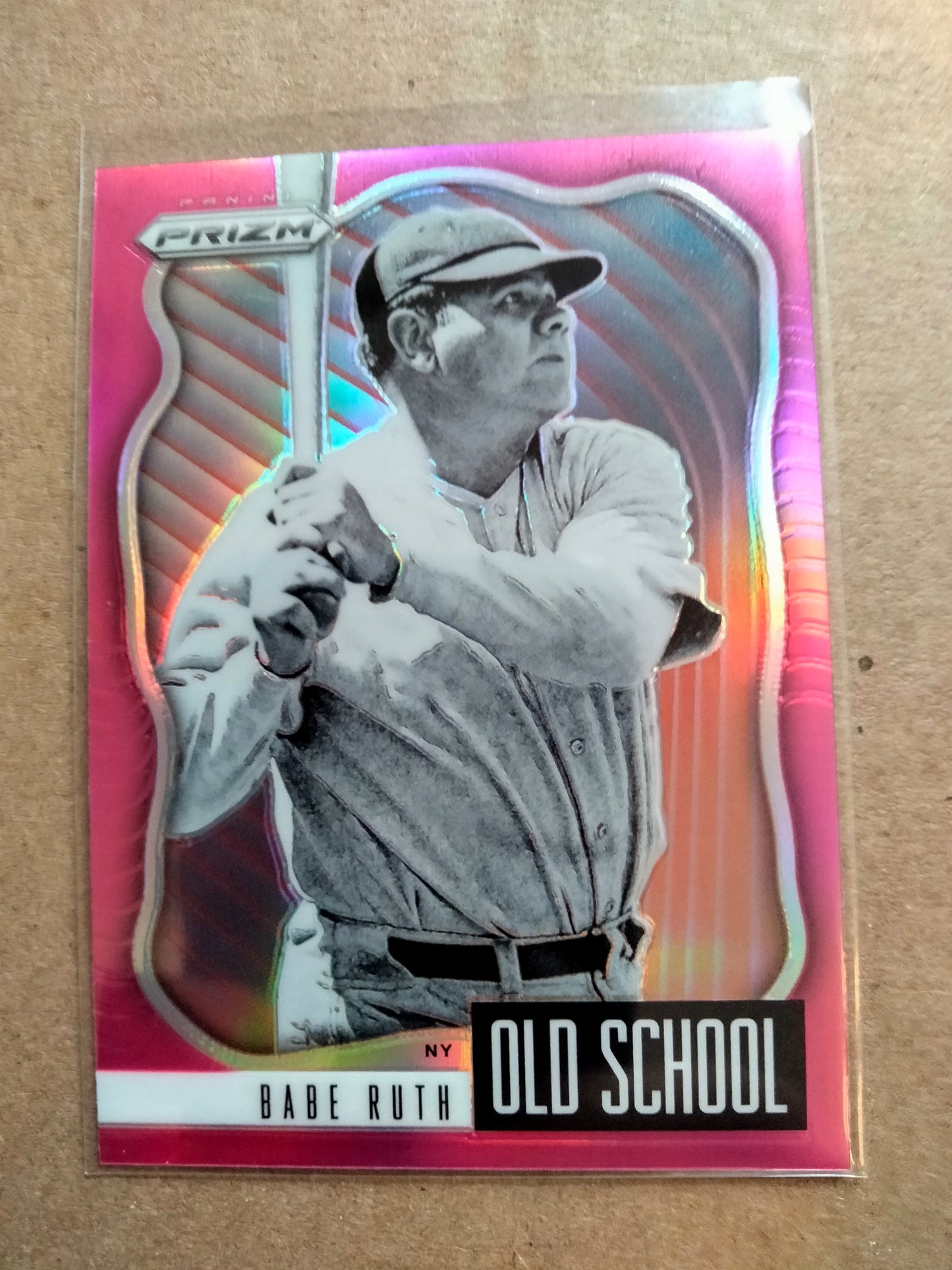 2021 Panini Prizm Baseball Old School # OS-1 Babe Ruth Yankees