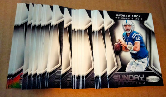 2016 Panini Certified Football Sunday Certified Complete Set of 30 Cards