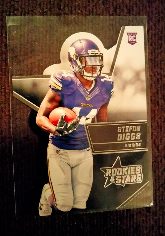 2015 Rookie & Stars Stefon Diggs RC Die Cut RSR9 Bills/Vikings