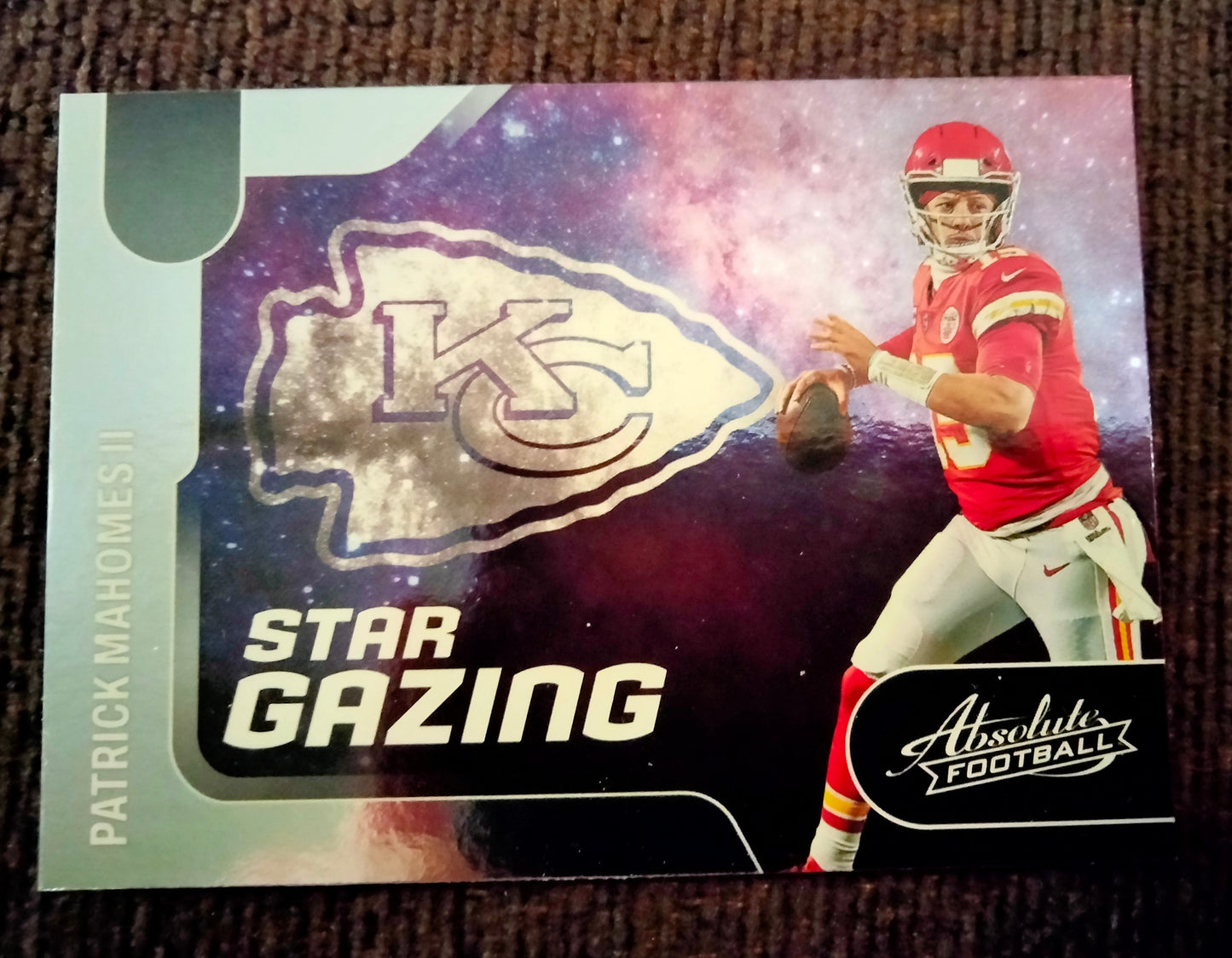 2022 Panini Absolute Football SG-2 PATRICK MAHOMES II Star Gazing Insert CHIEFS