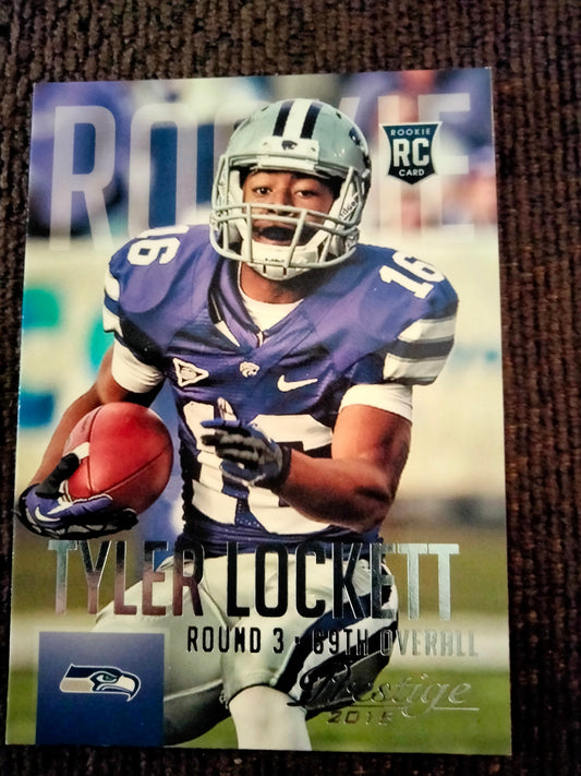 2015 Panini Prestige Rookie Tyler Lockett (College Uniform) #298 Rookie RC