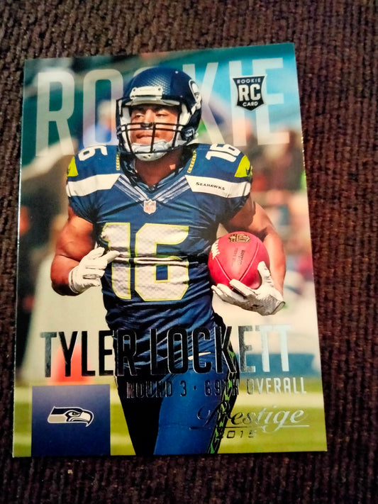 2015 Panini Prestige Tyler Lockett RC Variation SP #298 Seattle Seahawks