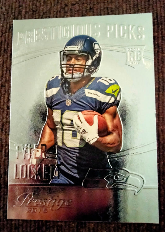 2015 Panini Prestige Prestigious Picks #20 Tyler Lockett RC Rookie Seahawks