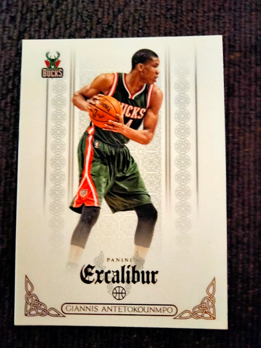 2014-15 Panini Excalibur Giannis Antetokounmpo #12