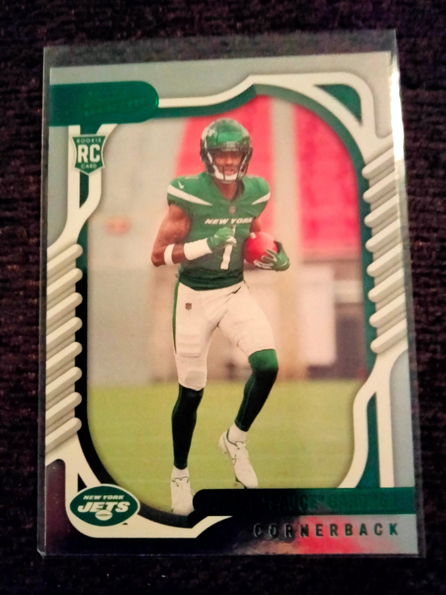 2022 Panini Absolute AHMAD "SAUCE" GARDNER Green Parallel RC #128 New York Jets