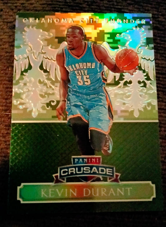 2014-15 Excalibur Kevin Durant Crusade Camo Prizm #109 - OKC Thunder