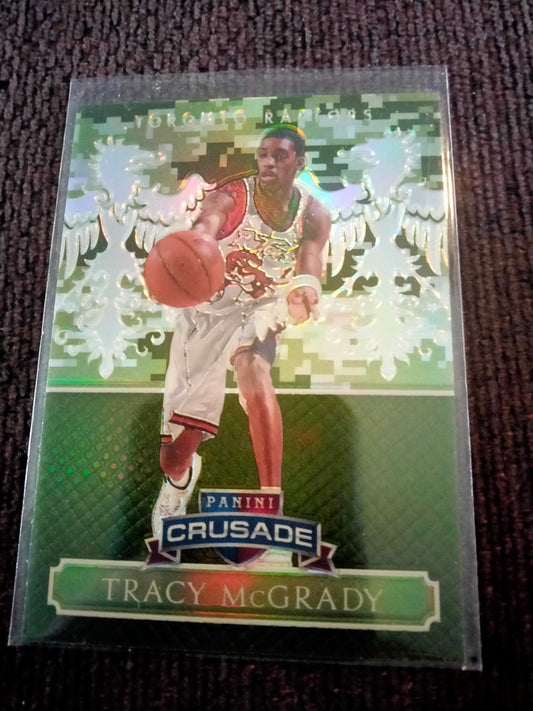 2014-15 Panini Excalibur Crusade Camouflage Tracy McGrady #134 HOF