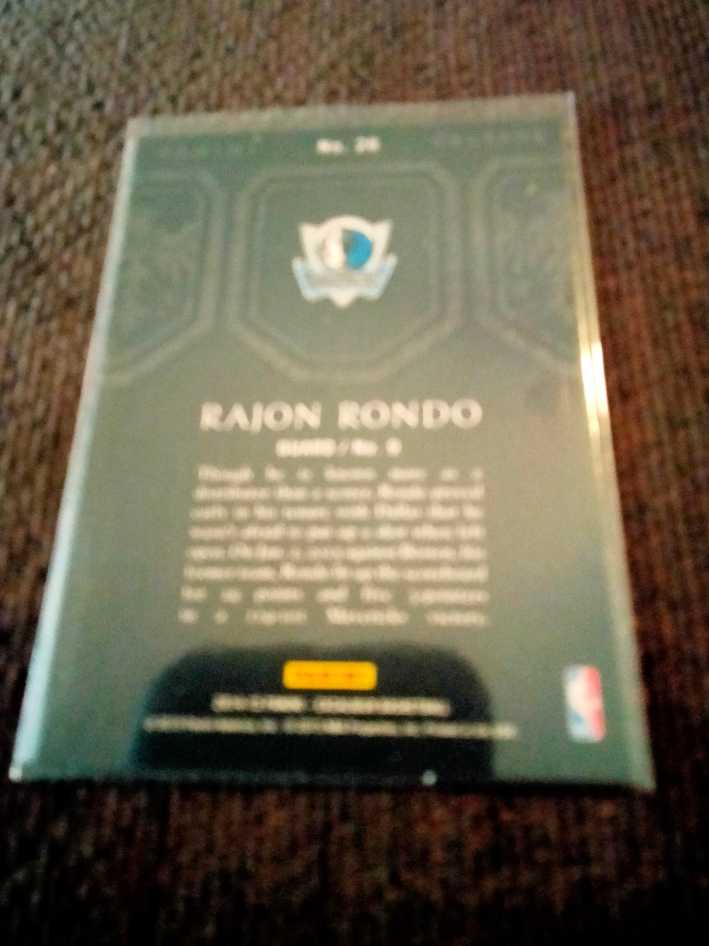 2014-15 Panini Excalibur Crusade Camouflage Rajon Rondo #26