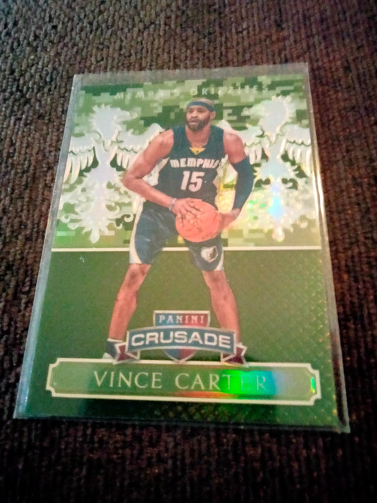 2014-15 Panini Excalibur Crusade Camouflage Vince Carter #34