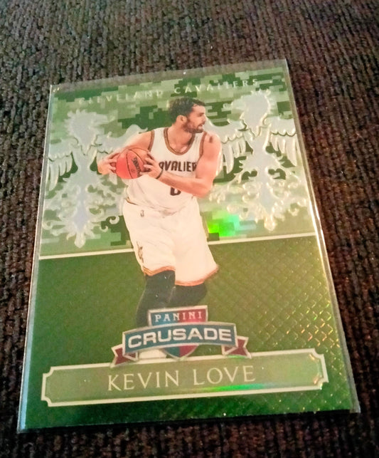 2014-15 Panini Excalibur Crusade Camouflage Kevin Love #8