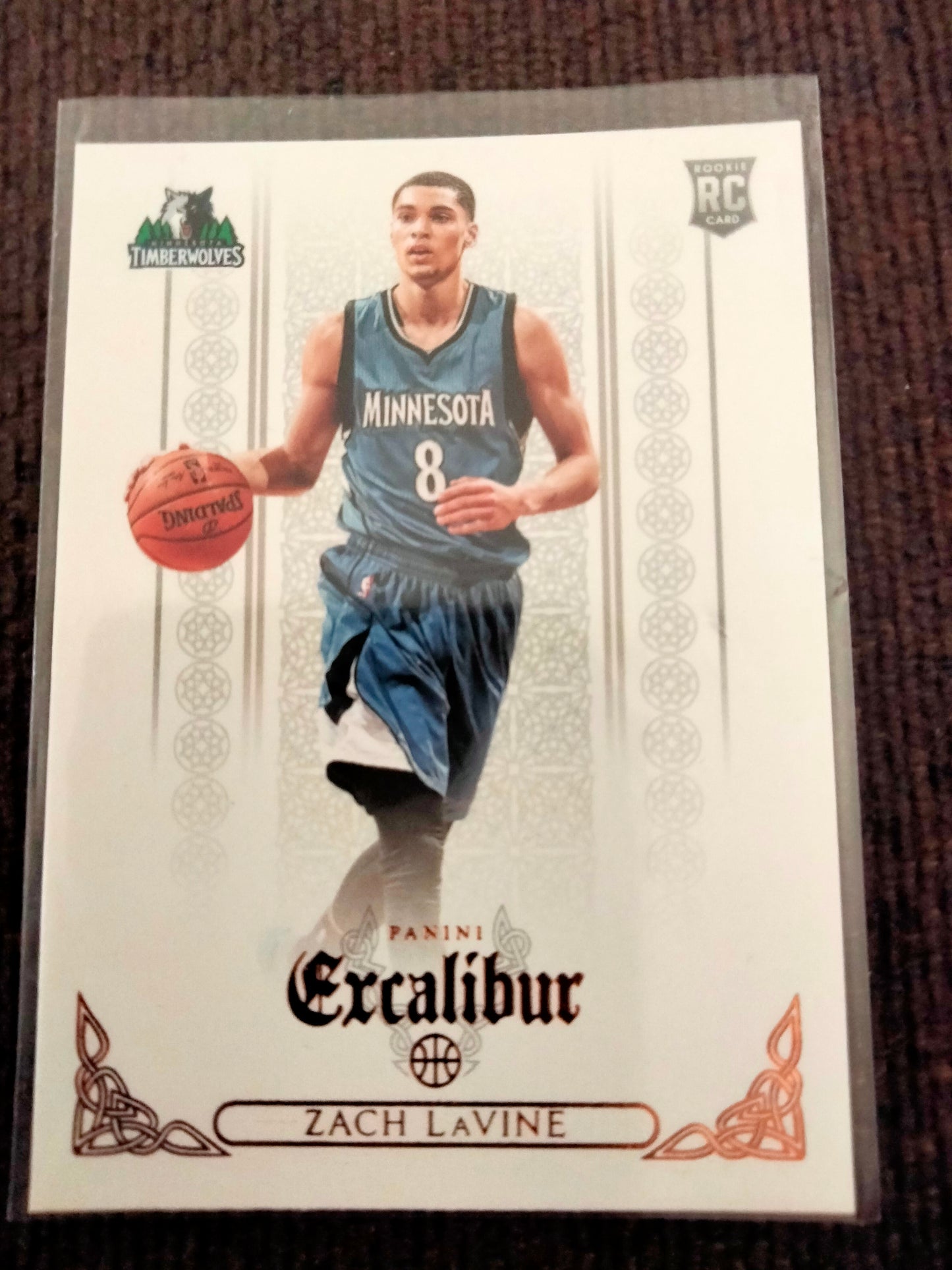 2014-15 Panini Excalibur #154 Zach LaVine RC ROOKIE