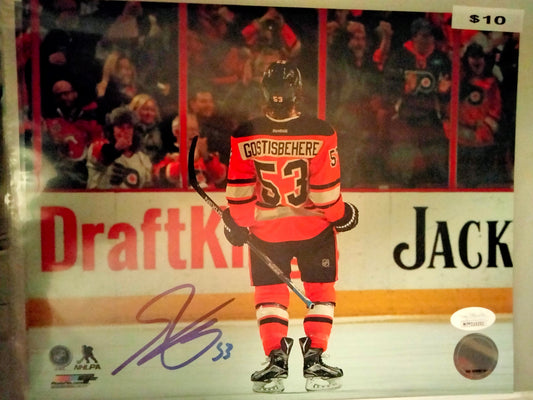 Shayne Gostisbehere Signed 8 x 10