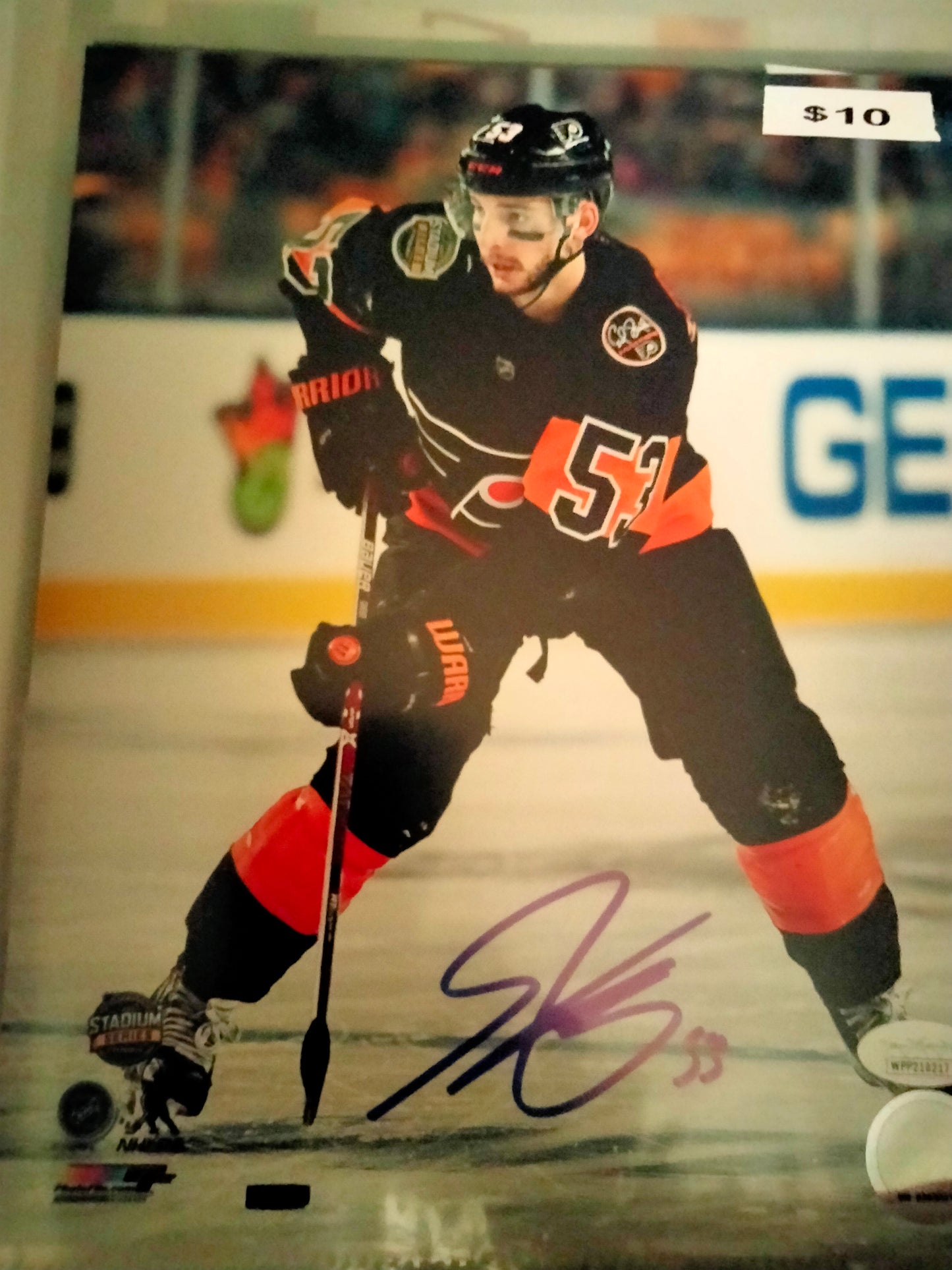 Shayne Gostisbehere Signed 8 x 10