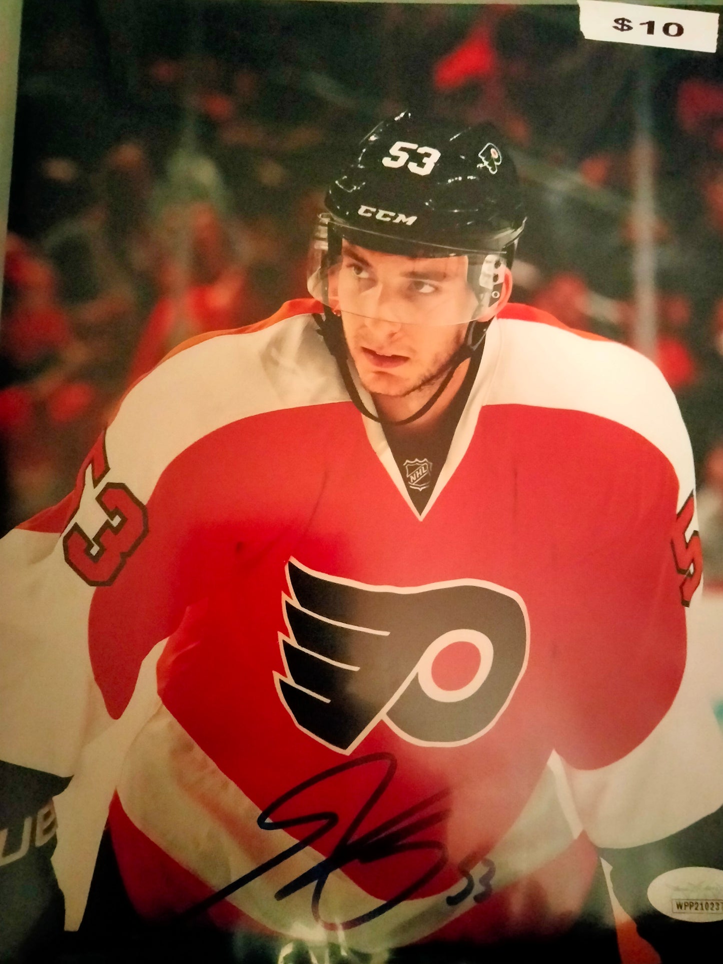 Shayne Gostisbehere Signed 8 x 10