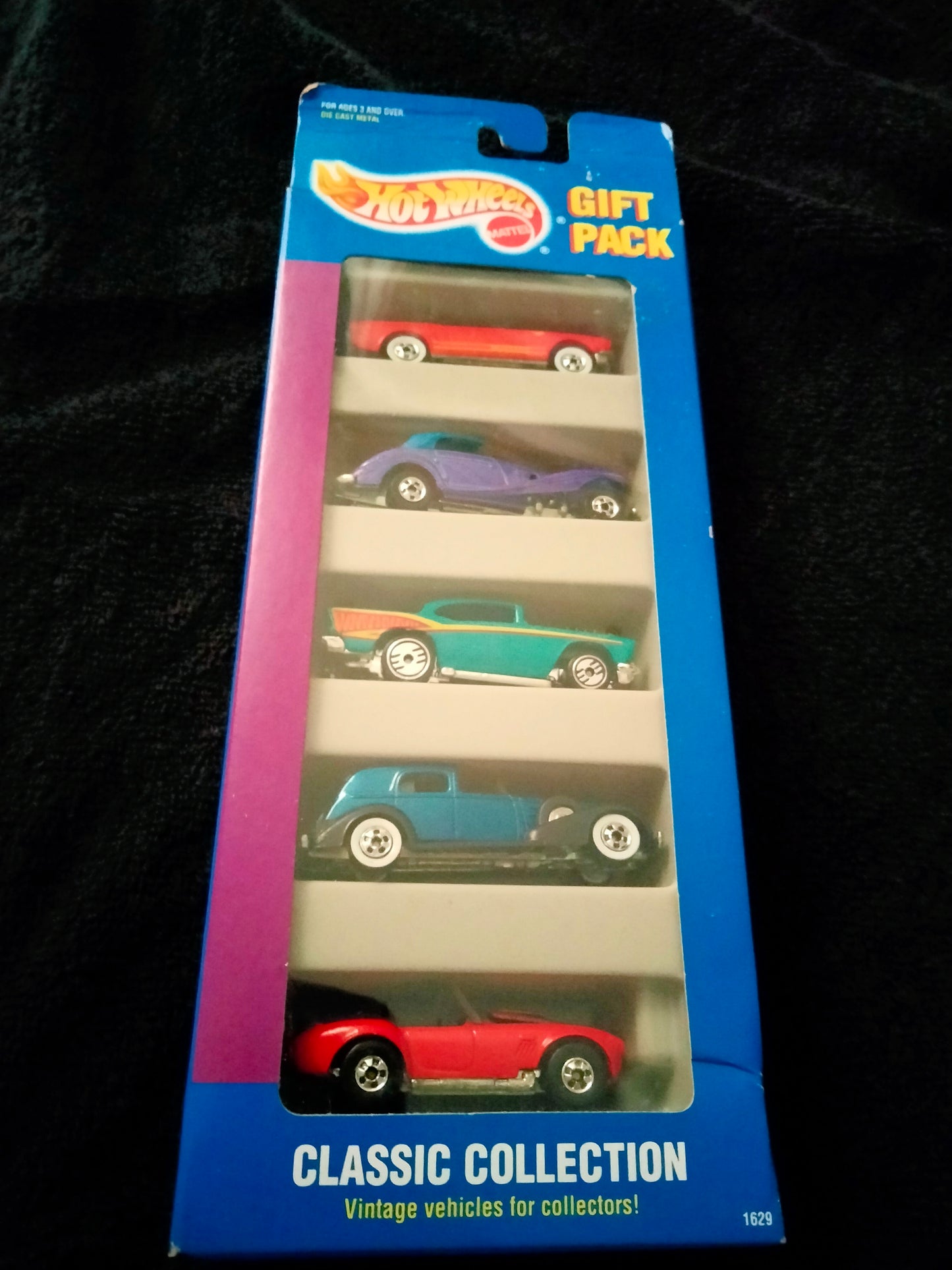 Vintage 1991 Mattel Hot Wheels Classic Collection Collector Die Cast Vehicles 5 set