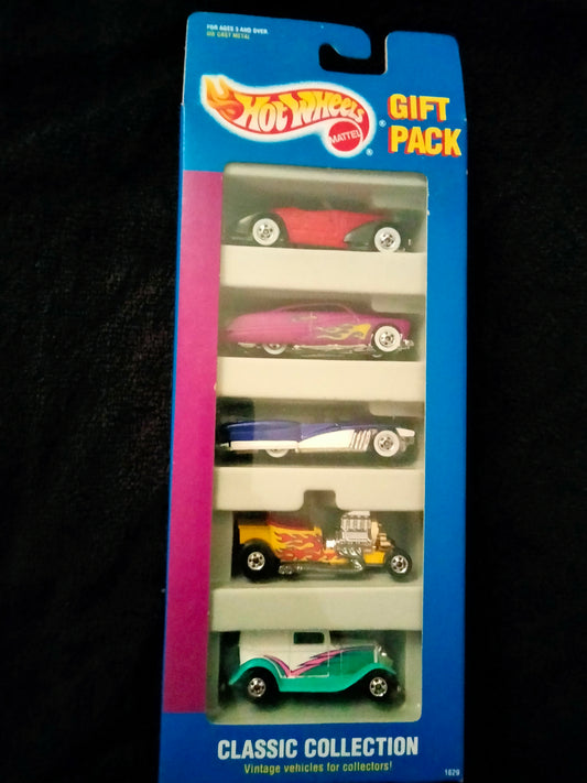 Vintage 1991 Hot Wheels Vintage Classics Diecast Vehicle 5 Pack