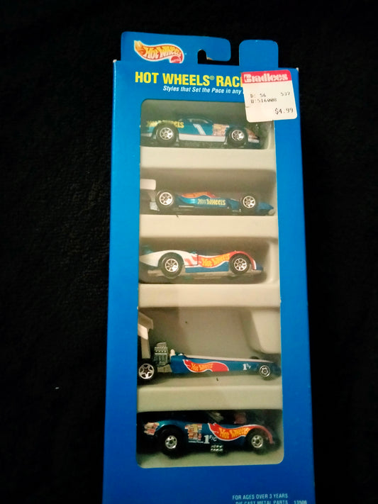 Vintage Hot Wheels 1995 Gift Pack 5 Cars RACE TEAM #13506 New in Box Sealed