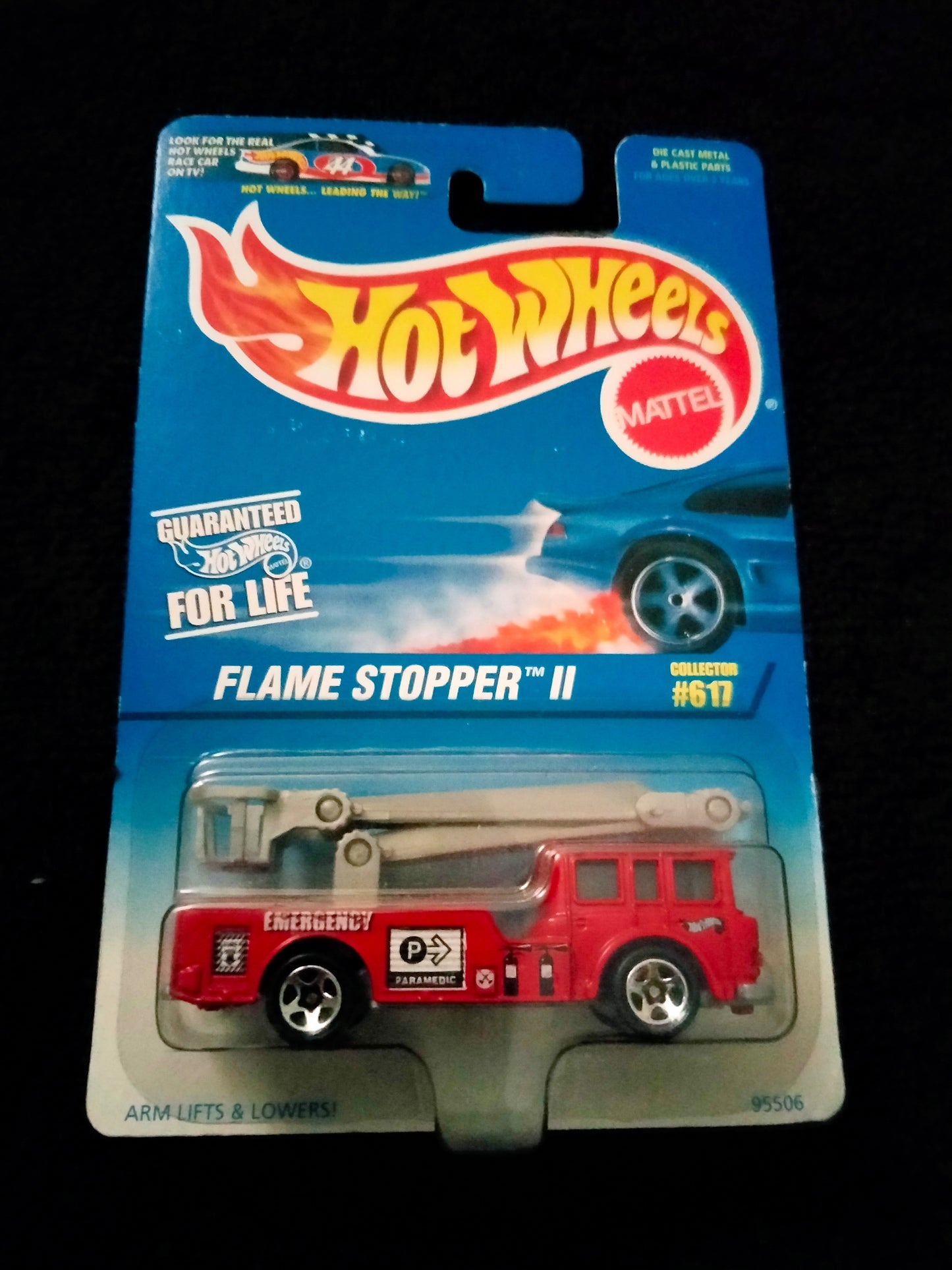 Vintage 1996 Hot Wheels Flame Stopper II #617