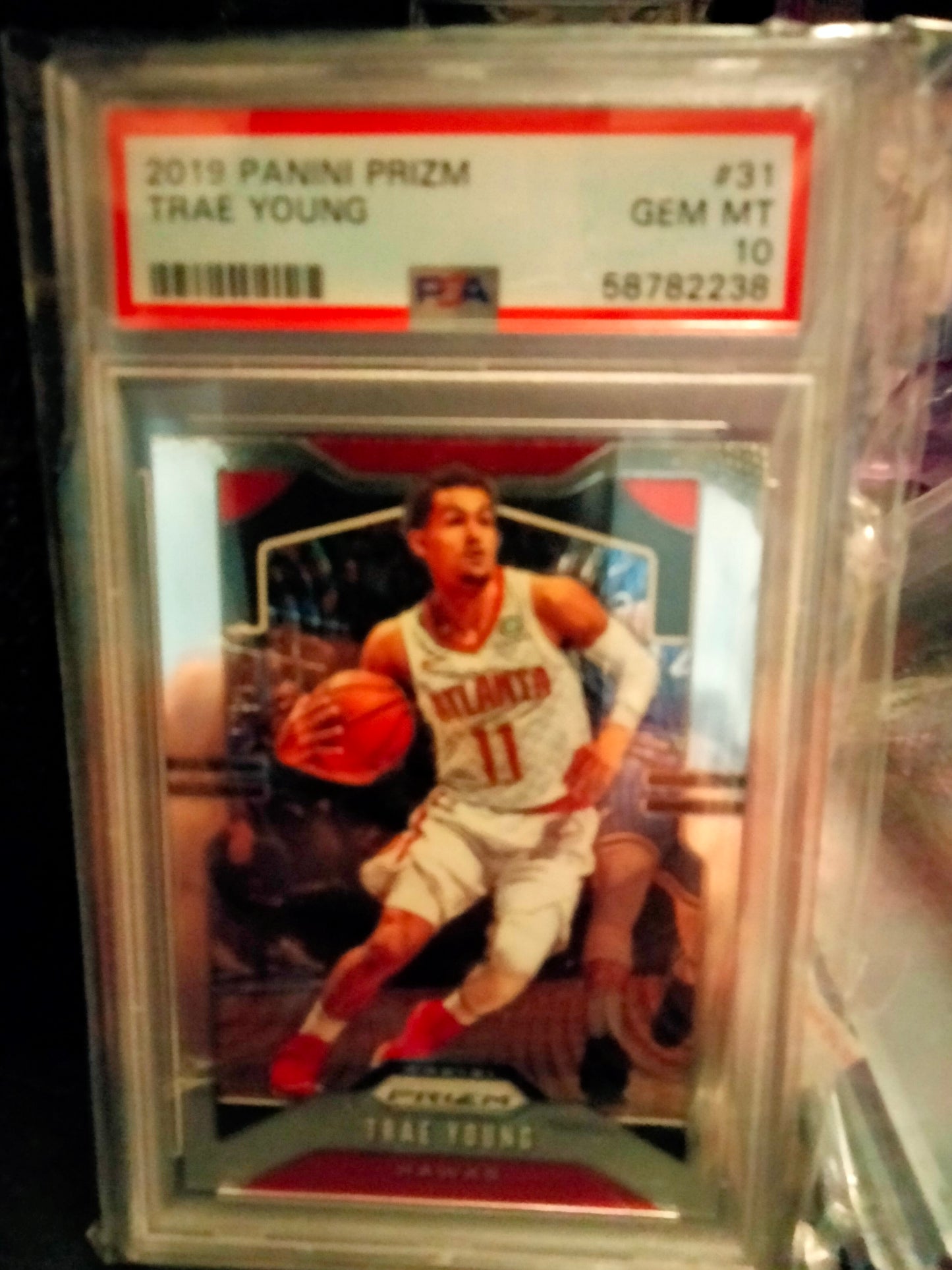 2019 Panini Prizm Trae Young Graded PSA Gem Mint 10 #31