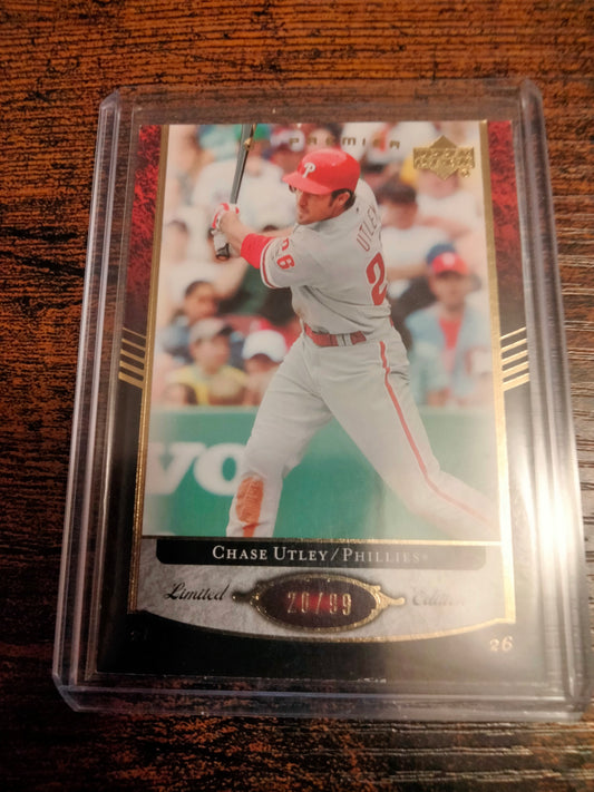 2007 Upper Deck Premier Chase Utley LE #D 20/99