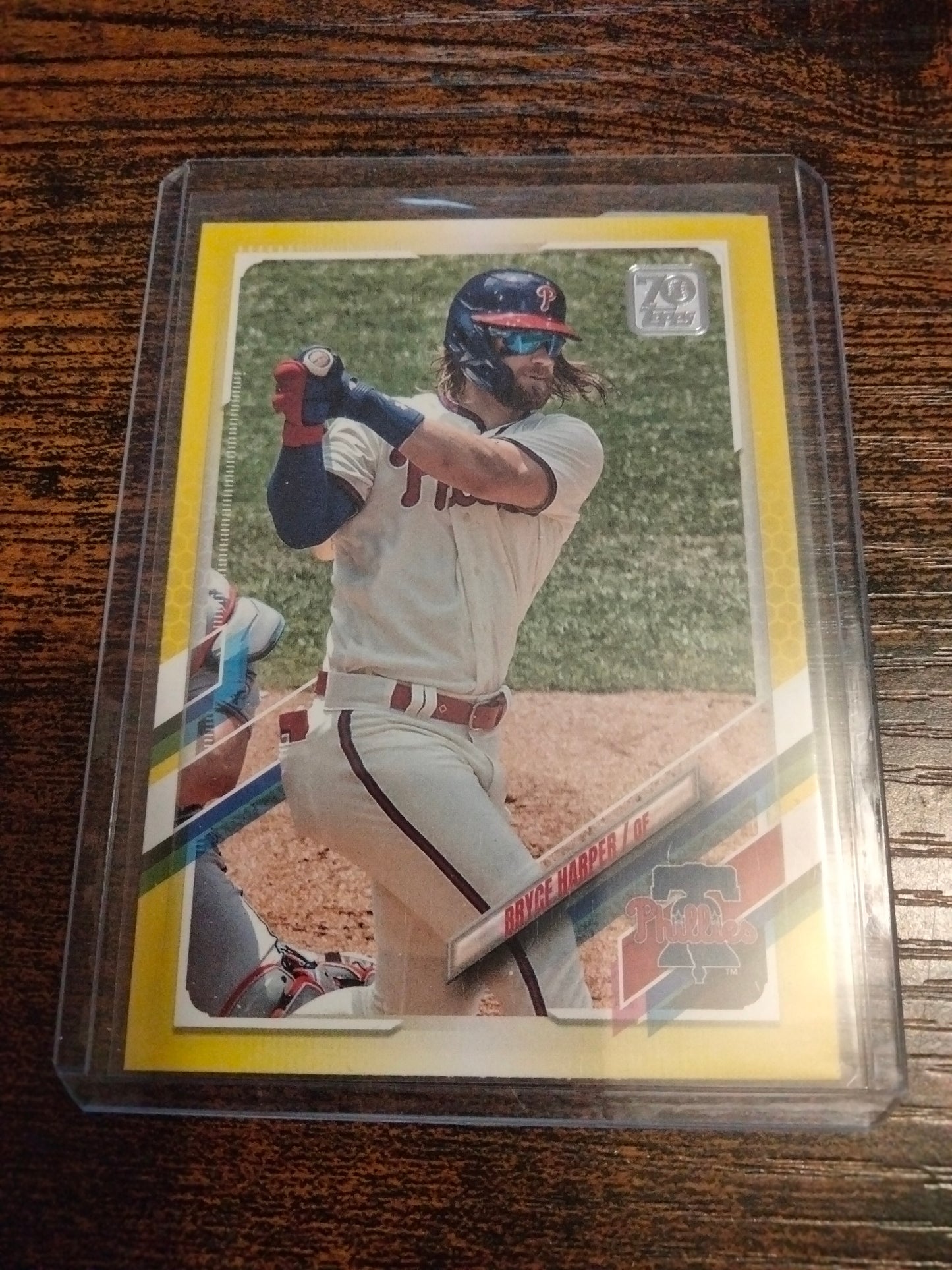 2021 Topps Exclusive Yellow Bryce Harper #250