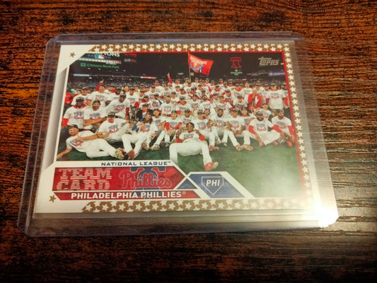 2023 Topps Independence Day #567 Phillies Team Card