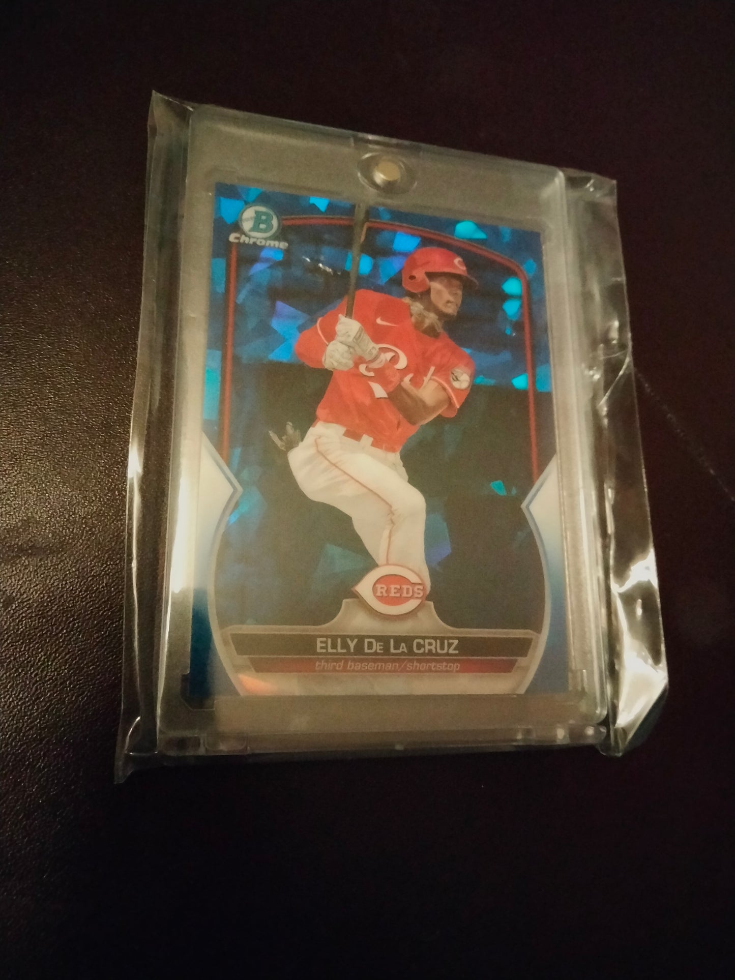 2023 Bowman Chrome Sapphire Elly De La Cruz Prospect #BCP-65 Reds