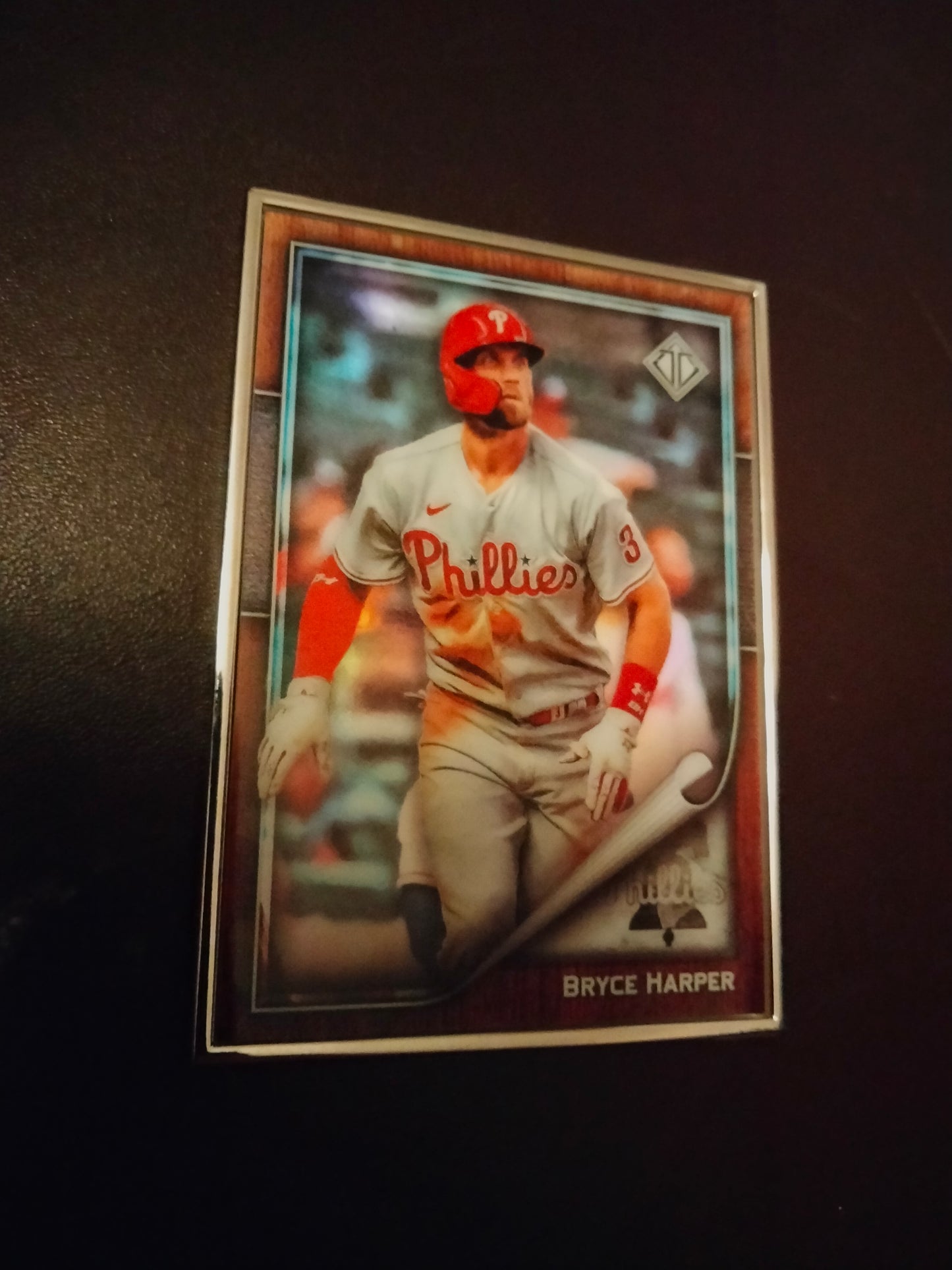 2022 Topps Transcendent Icons Bryce Harper Framed 46/50 #36 Phillies 