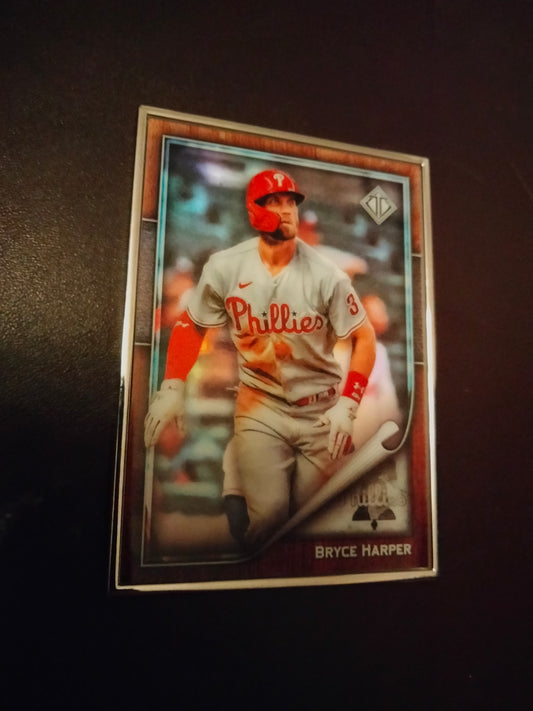 2022 Topps Transcendent Icons Bryce Harper Framed 46/50 #36 Phillies 