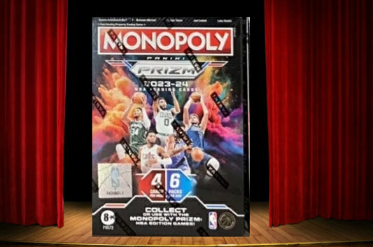 2023-2024 Panini Monopoly Prizm NBA Basketball Blaster Box