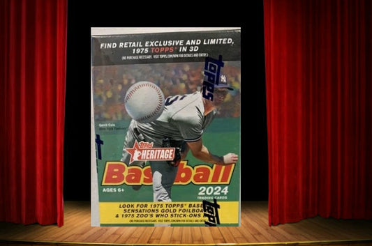 2024 Topps Heritage Factory Sealed  Blaster Box