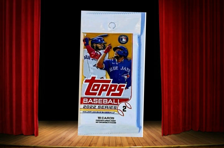 2022 TOPPS SERIES 2 BASEBALL Single PACK From RETAIL BOX