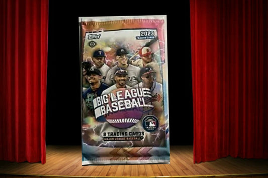 **One pack ** 2023 Topps Big League Baseball Single Hobby Box Pack  Sealed