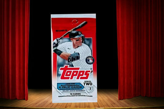 * ONE PACK** 2023 Topps Series 2 Retail Box Pack Factory Sealed