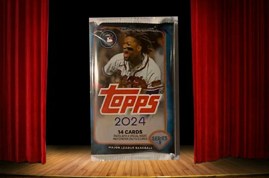 ** ONE PACK R** 2024 Topps Series 1 Baseball Pack Retail Pack