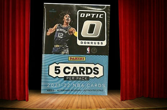 ** ONE PACK ** 2021-22 Panini Donruss Optic NBA 5 Card Pack - Factory Sealed New