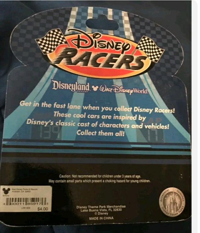 2008 Disney World Racers SYNDROME Diecast Car 1/64 NIP