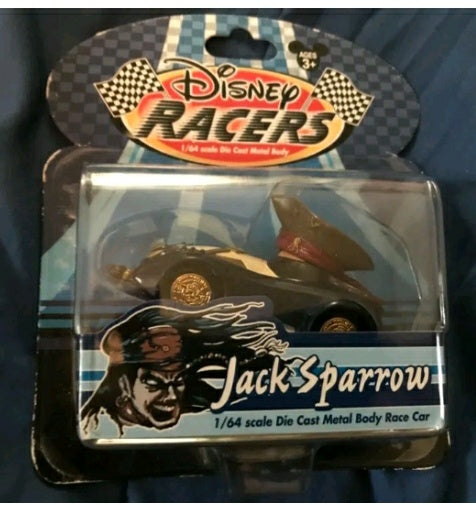 2008 Disney World Racers JACK SPARROW Pirates Of The Caribbean Diecast Car 1/64