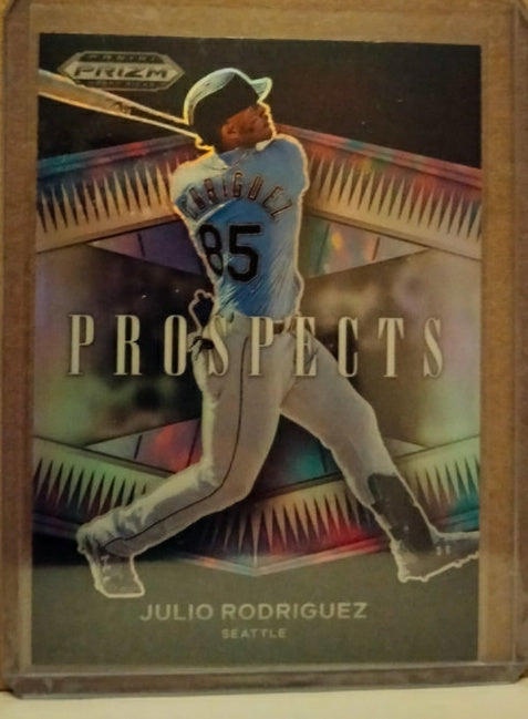 2021 Panini Prizm Draft Picks JULIO RODRIGUEZ Prospects #P-JR Mariners RC