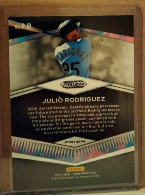 2021 Panini Prizm Draft Picks JULIO RODRIGUEZ Prospects #P-JR Mariners RC