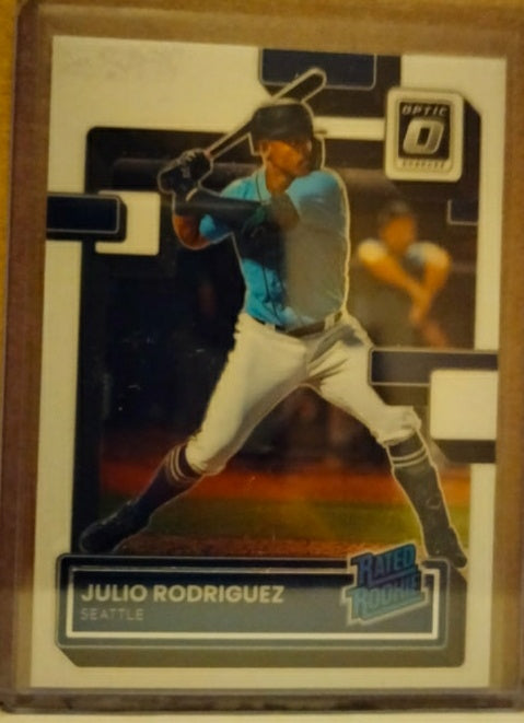 2022 Donruss Optic Rated Rookie #97 Julio Rodriguez RC Seattle Mariners