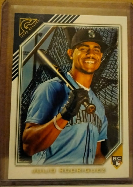 2022 Topps Gallery Julio Rodriguez Rookie RC #35 Seattle Mariners